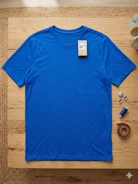 Nike Men's Short Sleeve Crew Tee - Blue